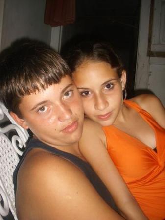 Daniel de guanabacoa y su novia.