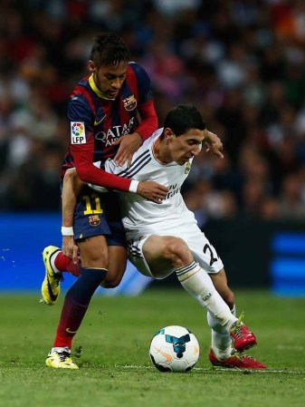 Fotos del clásico Madrid-Barcelona, una batalla de infarto.