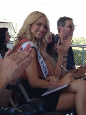 Michelle Aguirre, la cubana de Hialeah que se convirtio en Miss Florida 2013 y competirá en el Miss USA en Las Vegas.