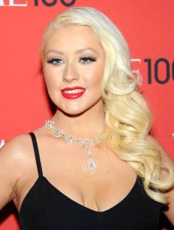 Christina Aguilera en Nueva York.