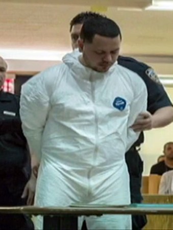 Dionis Espinal, de 31 años se declaró no culpable de acuchillar a muerte a su novia.