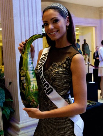 Miss Puerto Rico, Monic Perez, desplaza su belleza en Miss Universo 2013.