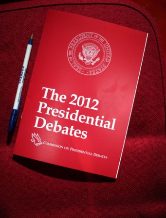 Programa del debate presidencial.