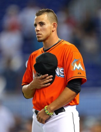 José Fernández #16 de los Miami Marlins. Novato del año la temporada pasada del 2013.