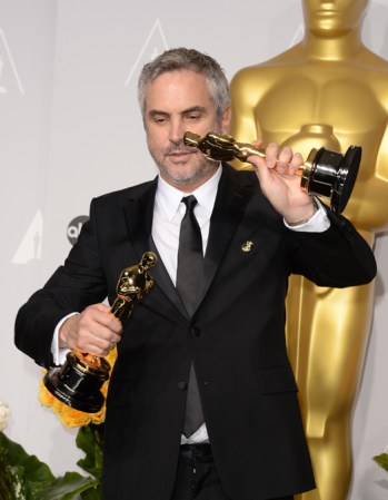 Alfonso Cuarón 2014 Mejor Director, Mejor Edición por “Gravity”.