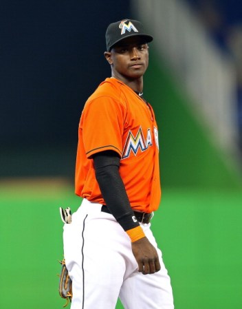 Adeiny Hechavarria #3 de Miami Marlins. Short sop. El cubano es considerado un futuro guante de oro.