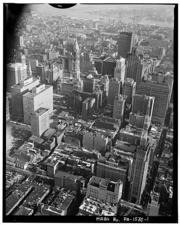 Una imagen de los rascacielos de Philadelphia.