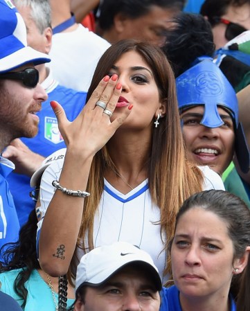 Jenny Darone, esposa de Lorenzo Insigne (Italia).