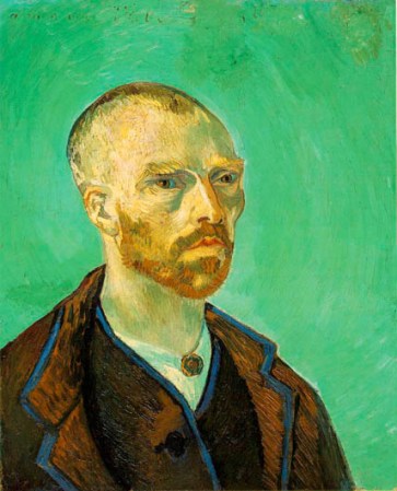 "Autorretrato como un bonzo" dedicado a Gauguin