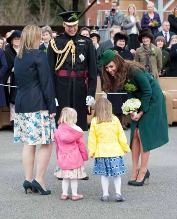 La belleza de Kate Middleton eclipsó la celebración de St. Patricks.