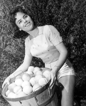 La fruta la recogió otro, pero ella la muestra (Quincy, 1961).