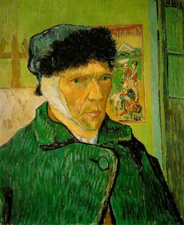 Autorretrato con oreja vendada