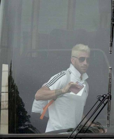 Sergio Ramos hace subir la temperatura del campo.