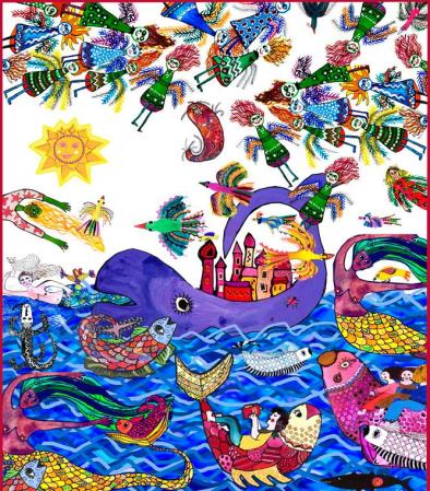 La vida en Chiapas. El universo es un collage hecho de una infinidad de partículas. Yo soy un collage de alrededor de 50 trillones de células. Cada segundo medio millón de células mueren y me imagino que más o menos la misma cantidad se dividen.