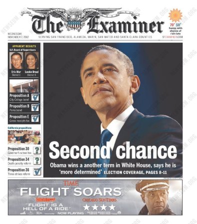 The Examiner de San Francisco: Segunda oportunidad.