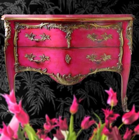 Joyero con laminado en oro