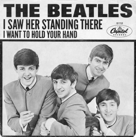 I saw herstanding there, escrita por Lennon y McCartney, es la primera canción que aparece en el álbum con el que se dieron a conocer The Beatles en 1963, Please Please Me.