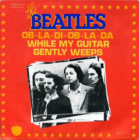 While My Guitar Gently Weeps, The Beatles, escrita por Harrison es de esas canciones que marcan la vida de cualquier conocedor de la buena música. Fue grabada en 1968, y es parte de mi memoria emotiva, con ese magistral solo de guitarra de Eric Clapton.