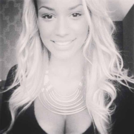 Fanny Neguesha, la novia del futbolista italiano Mario Barwuah Balotelli.