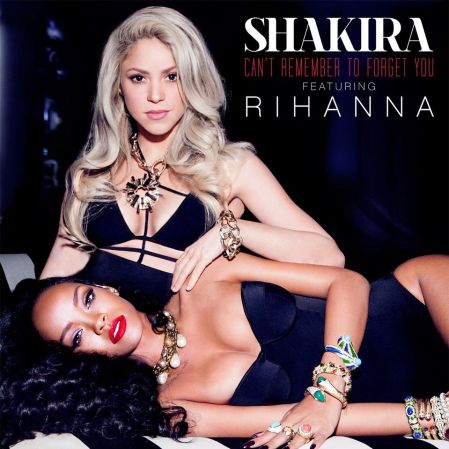 Shakira y Rhiana son otros símbolos sexuales.