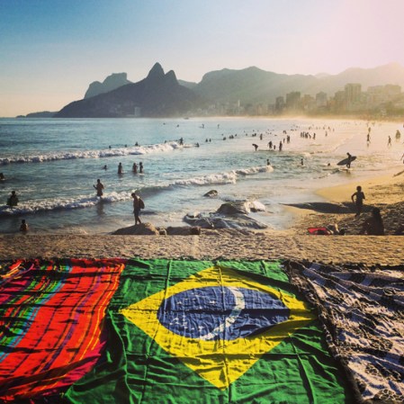 RIO DE JANEIRO, BRAZIL, Playa Ipanema