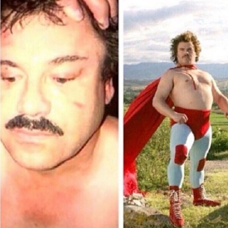 En las redes sociales, como ya es de costumbre, no se hizo esperar la reacción en “memes”, de la captura del narcotraficante más buscado del mundo Joaquín “el chapo” Guzmán.