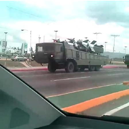 Movimiento de tropas en Aragua. Cohetes en palo negro Aragua