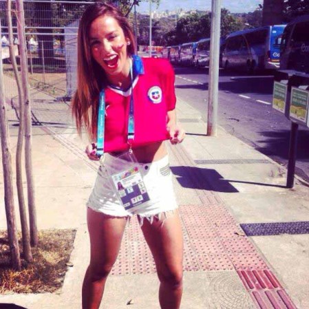 Jhendelyn Núñez: celebró un gol enseñando su top y ahora es una diosa del Mundial.