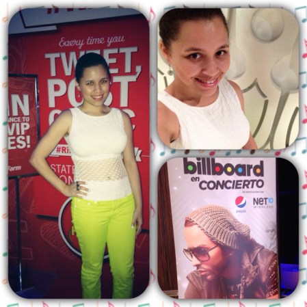 Noche Latina en Billboard en Cocierto. <br /> Si fuiste al concierto, envía tus fotos aquí <br />