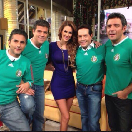 Ninel durante su estadía en el programa televisivo "Hoy".