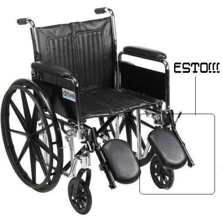 ¡¡¡¡¡¡¡¡¡¡¡¡¡ELEVADOR DE PIERNA DESMONTABLE DE SILLA DE RUEDAS !!!!!!!!!!!!!!!!!<br />Precio: 20 cuc<br />NO TE LO PIERDAS Y ACOMODA YA TU PIERNA!!!!!!!!!