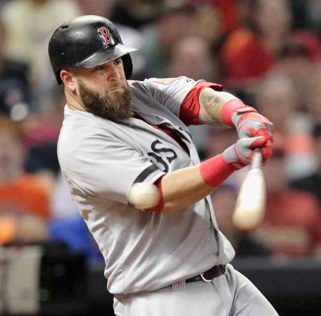 Mike Napoli, el pelotero que cayó en las redes de una actriz porno.