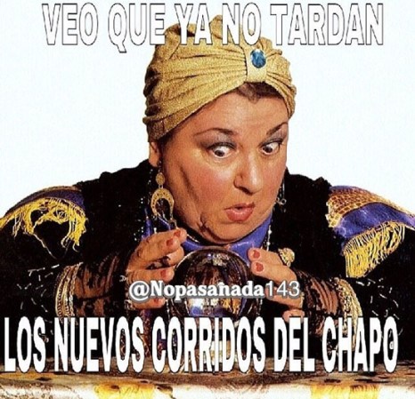 En las redes sociales, como ya es de costumbre, no se hizo esperar la reacción en “memes”, de la captura del narcotraficante más buscado del mundo Joaquín “el chapo” Guzmán.