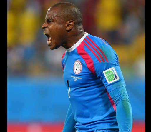 #1. El portero de Nigeria Vicent Enyeama.