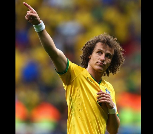 #2. La estrella de Brasil David Luiz.