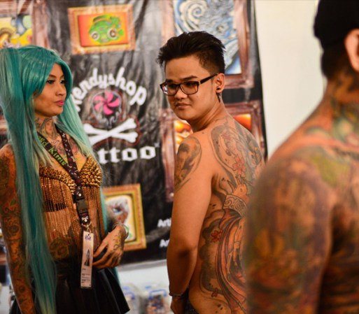 Festival del Tatuaje Dutdutan, en Manila, Filipinas.
