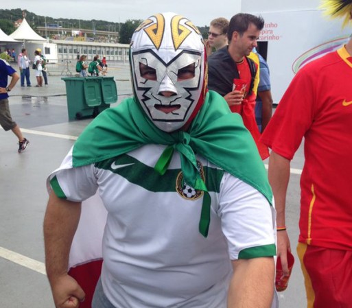 Este enmascarado le pide a sus santos que Memo Ochoa vuelva a tener otro día mágico y haga historia.
