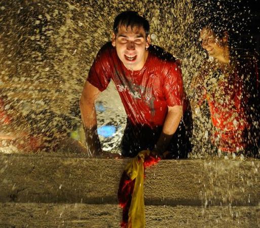 España celebra su histórico triunfo en la copa UEFA EURO 2012