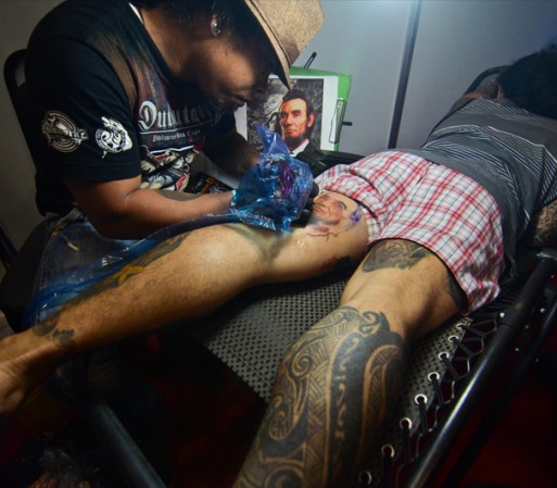 Festival del Tatuaje Dutdutan, en Manila, Filipinas.