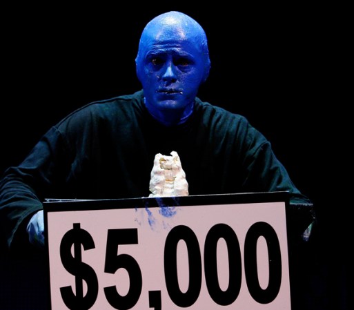 El grupo de arte escénicas, Blue Man Group