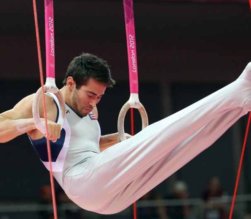 DIA 1: Tommy Ramos, de Puerto Rico, compite en aros en Gimnasia Artística.