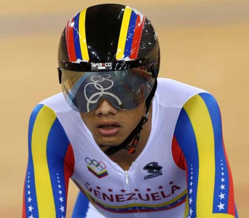 DIA 8: Carlos Daniel Linarez Zambrano, de Venezuela, participó en ciclismo.