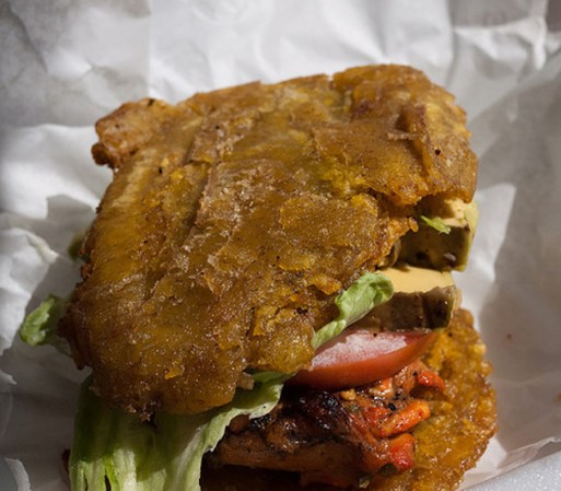 Sandwich de mofongo.