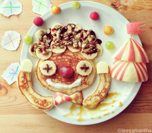 Hello Kitty, Snoopy y los Minions son algunos de los personajes que adornan los platos de Samantha Lee, una mamá que lo hace todo para que sus hijas coman bien.