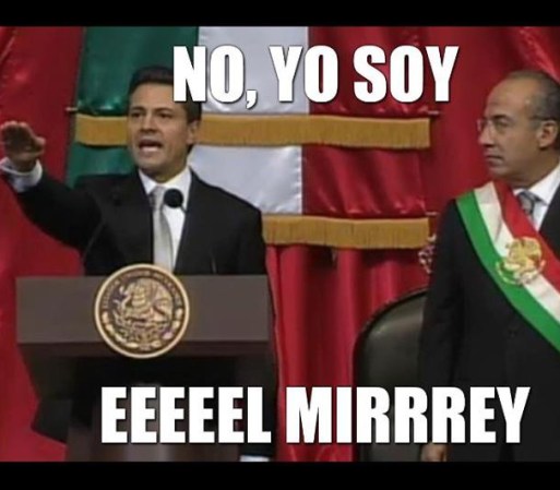 Hasta el mismo Enrique Peña Nieto se vio embarrado con los “Mirreyes”… “Bienvenidos al Mirreeeynato”.