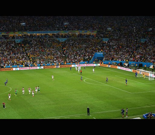 13 DE JULIO, 2014 - Momentos de tensión se vivieron durante el partido de clausura de la Copa del Mundo entre Alemania y Argentina.