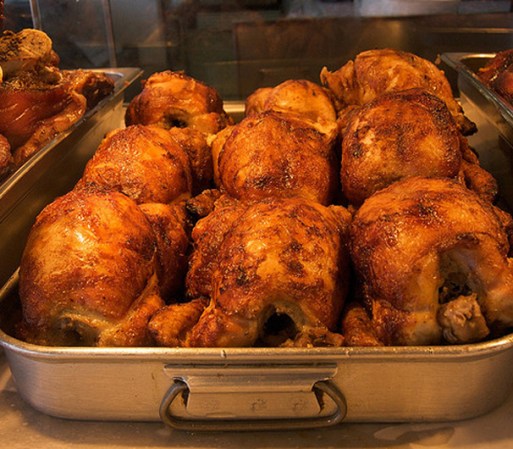 Pollo asado.
