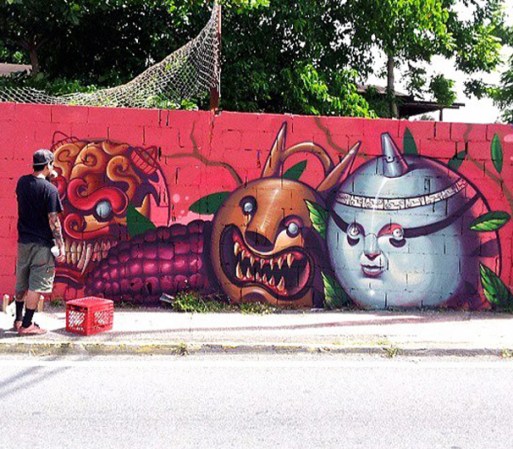 Trabajo en proceso. <br />Baldorioty de Castro Av., "Marginal Sur". <br />Santurce, San Juan, Puerto Rico