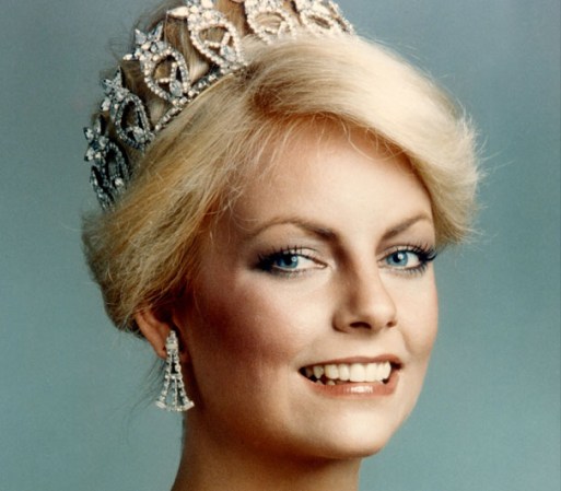 Miss USA 1977 – Kimberly Tomes.