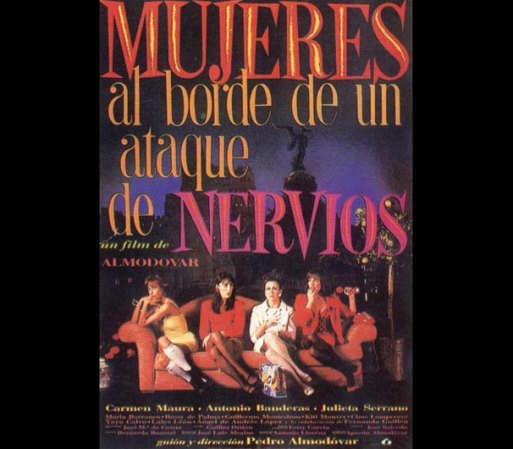 Mujeres al borde de un ataque de nervios (1988) - Soy seguidora de las películas de Almodovar y esta cinta sin duda es una de sus obras maestras.
